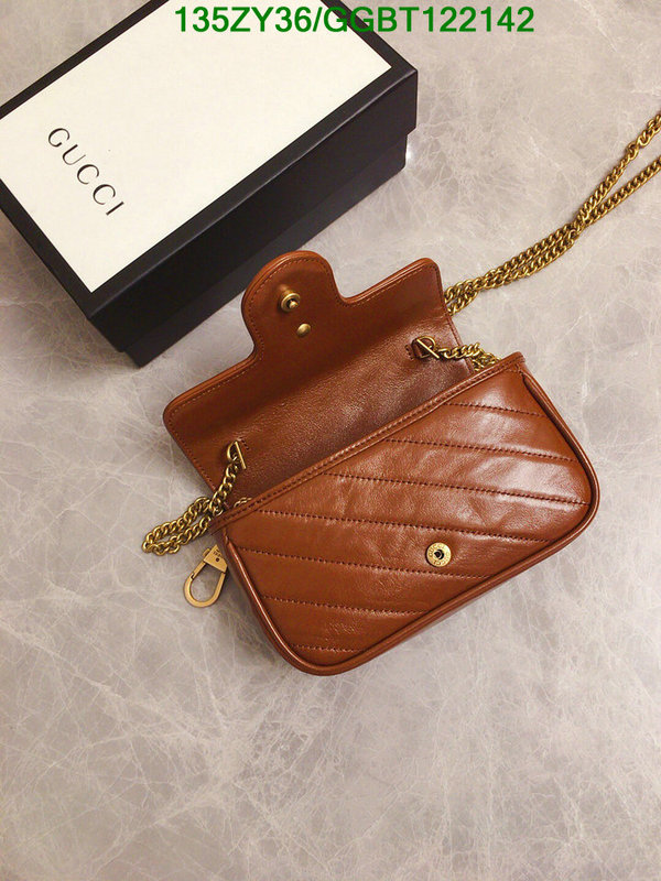 Gucci Bag-(Mirror)-Marmont,Code: GGBT122142,$: 135USD