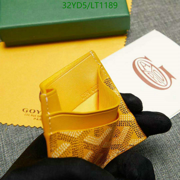 Goyard Bag-(4A)-Wallet-,Code: LT1189,$: 32USD