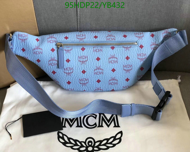 MCM Bag-(Mirror)-Belt Bag-Chest Bag--,Code: YB432,$: 95USD