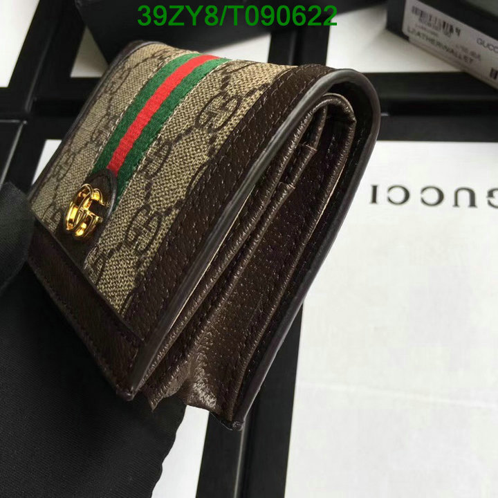 Gucci Bag-(4A)-Wallet-,Code: T090622,$:39USD