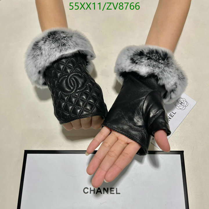 Gloves-Chanel, Code: ZV8766,$: 55USD