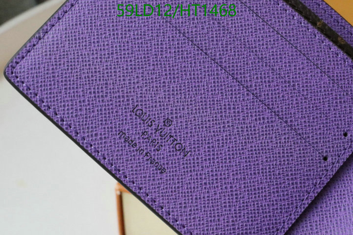LV Bags-(Mirror)-Wallet-,Code: HT1468,$: 59USD