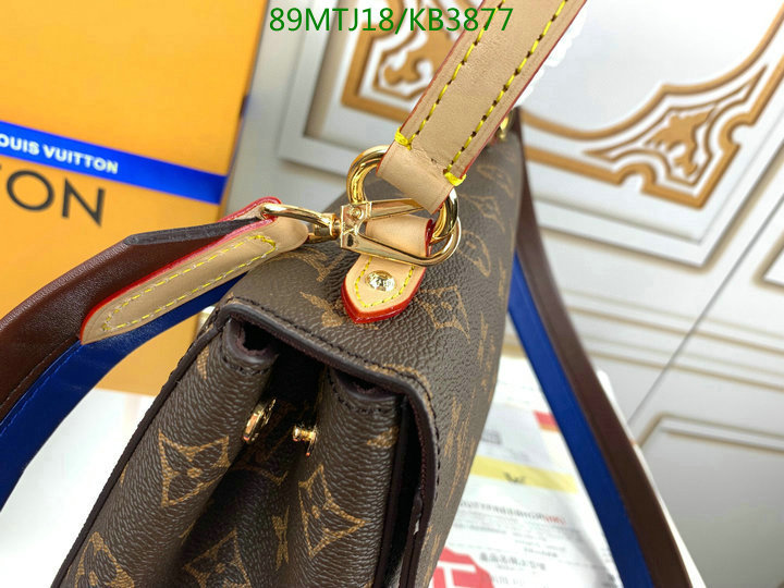 LV Bags-(4A)-Handbag Collection-,Code: KB3877,$: 89USD