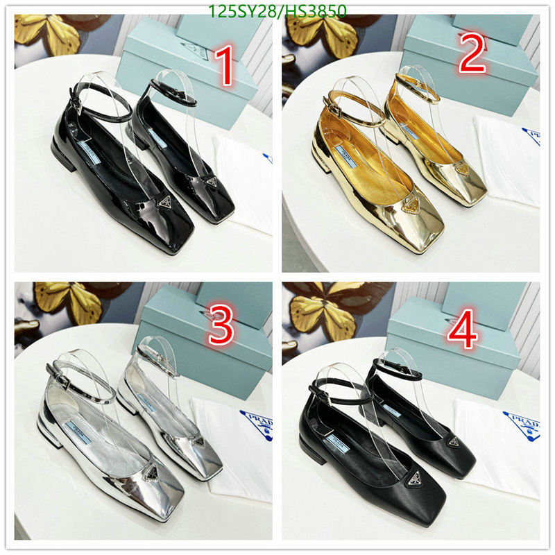 Women Shoes-Prada, Code: HS3850,$: 125USD