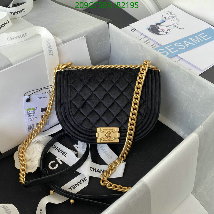 Chanel Bags -(Mirror)-Diagonal-,Code: HB2195,$: 209USD