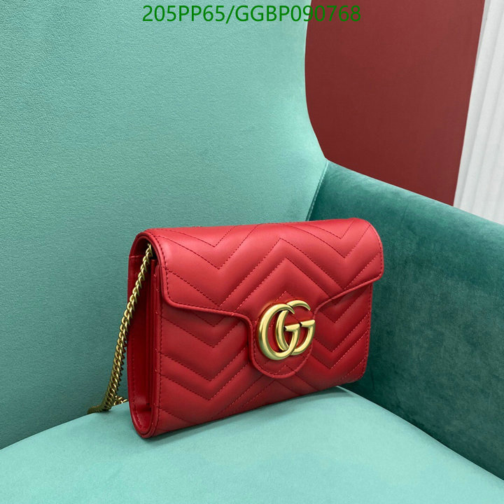 Gucci Bag-(Mirror)-Marmont,Code: GGBP090768,$:205USD