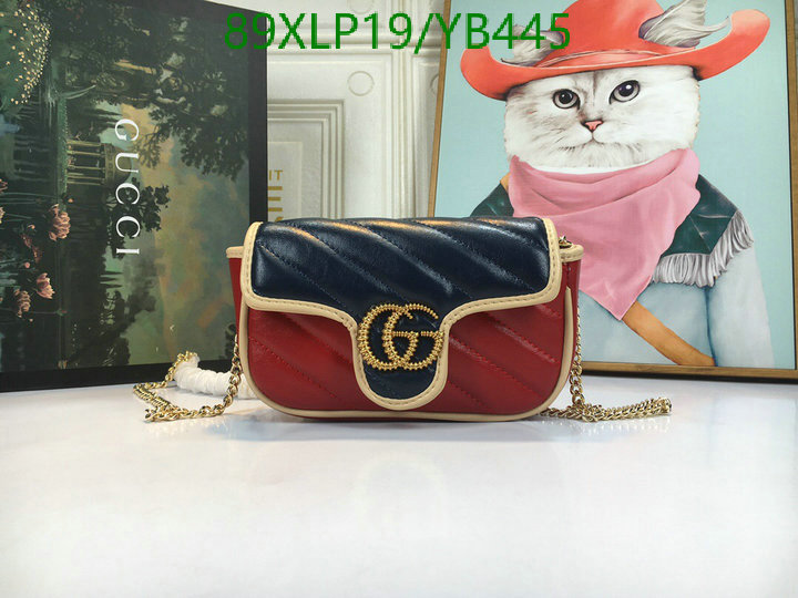 Gucci Bag-(4A)-Marmont,Code: YB445,$: 89USD