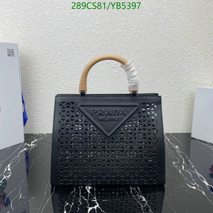 Prada Bag-(Mirror)-Handbag-,Code: YB5397,$: 289USD