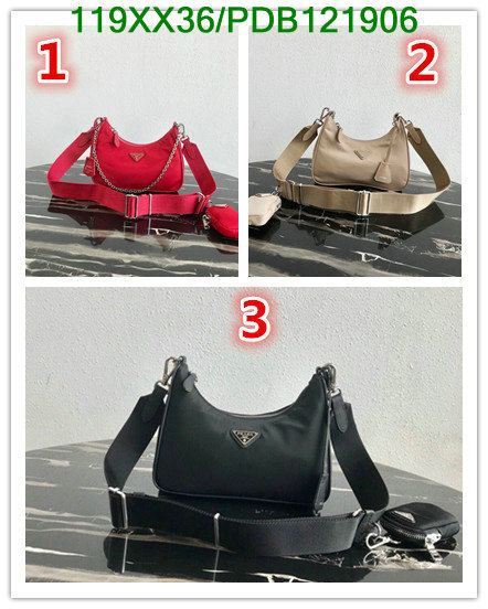 Prada Bag-(Mirror)-Re-Edition 2005,Code: XX121906,$: 119USD