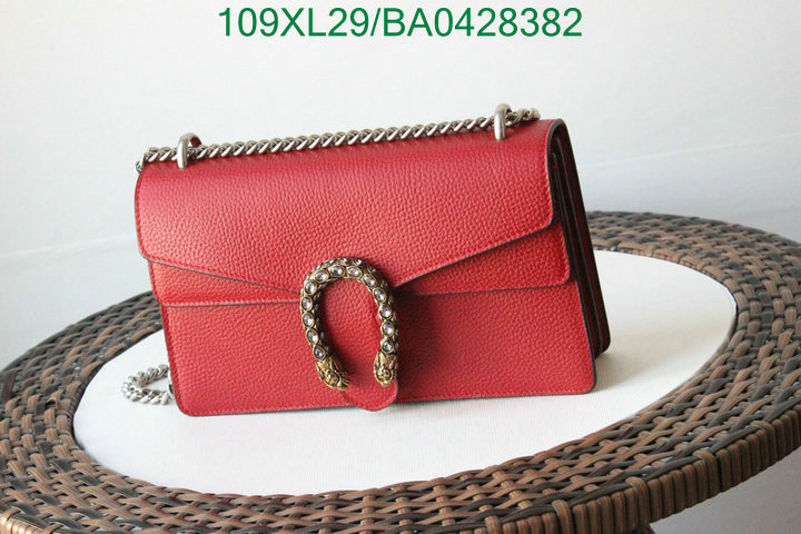 Gucci Bag-(4A)-Dionysus-,Code:BA0428382,$: 109USD