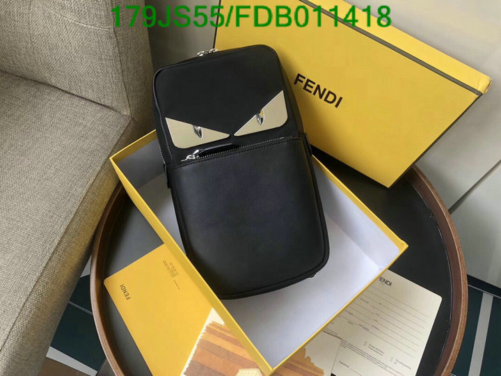 Fendi Bag-(Mirror)-Diagonal-,Code: FDB011418,$: 179USD