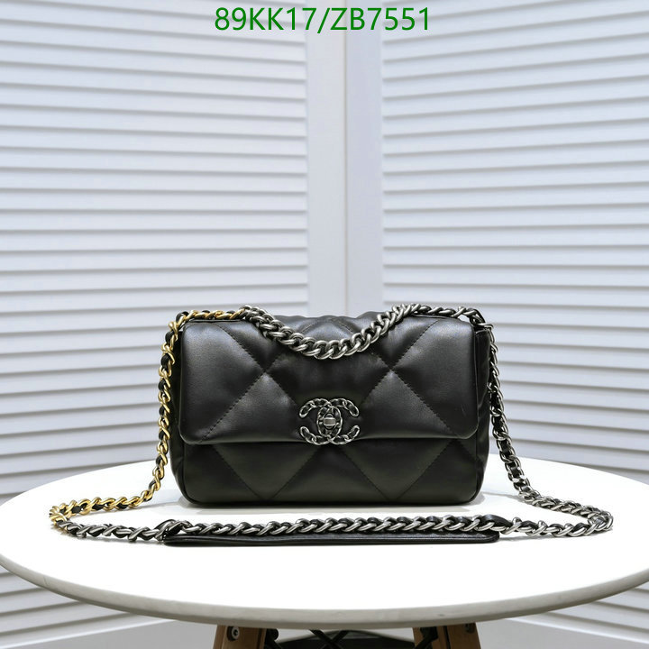 Chanel Bags ( 4A )-Diagonal-,Code: ZB7551,$: 89USD