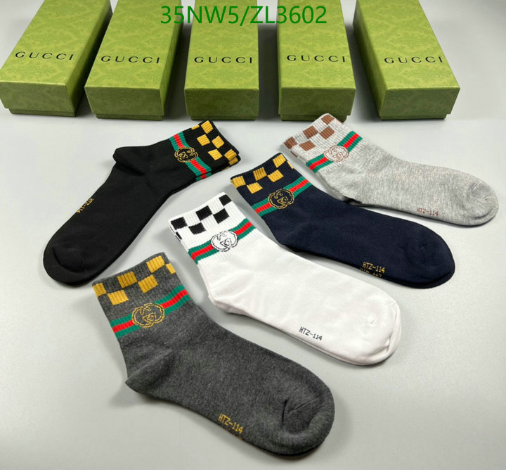 Sock-Gucci, Code: ZL3602,$: 35USD