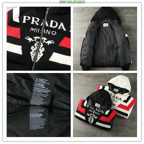 Down jacket Women-Prada, Code: ZC6633,$: 299USD