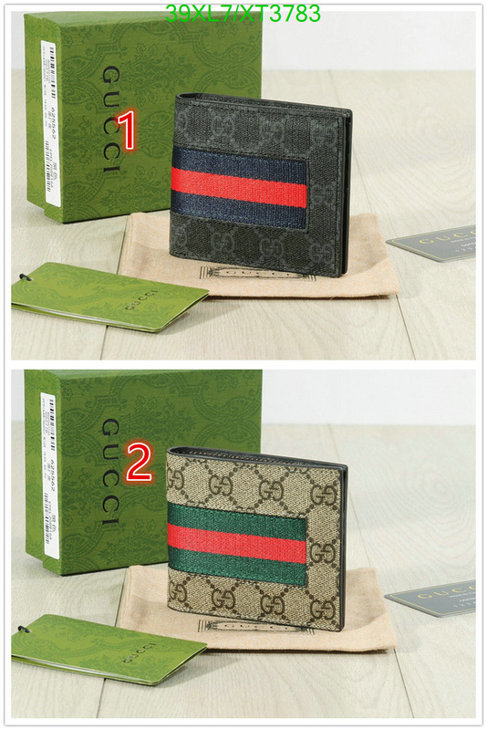 Gucci Bag-(4A)-Wallet-,Code: XT3783,$: 39USD