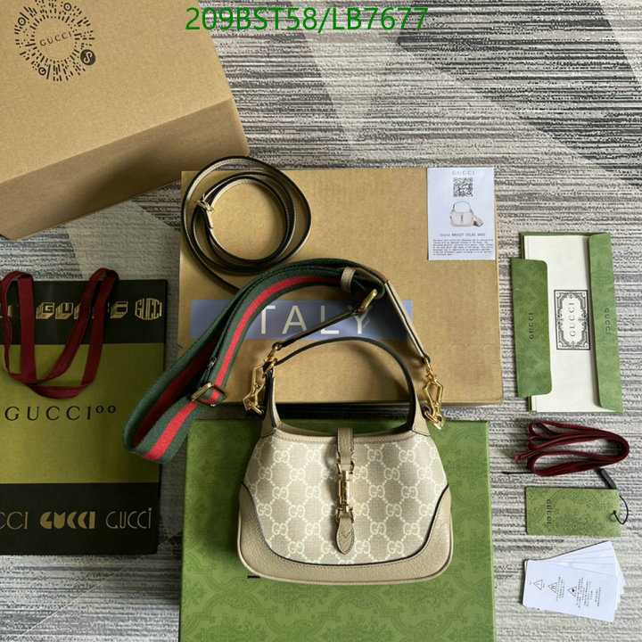 Gucci Bag-(Mirror)-Jackie Series-,Code: LB7677,$: 209USD