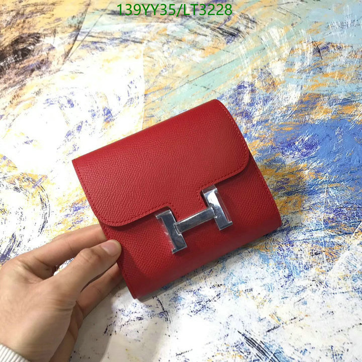 Hermes Bag-(Mirror)-Wallet-,Code: LT3228,$: 139USD