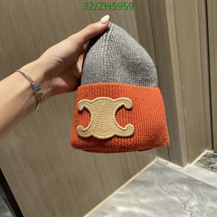 Cap -(Hat)-CELINE, Code: ZH5959,$: 32USD