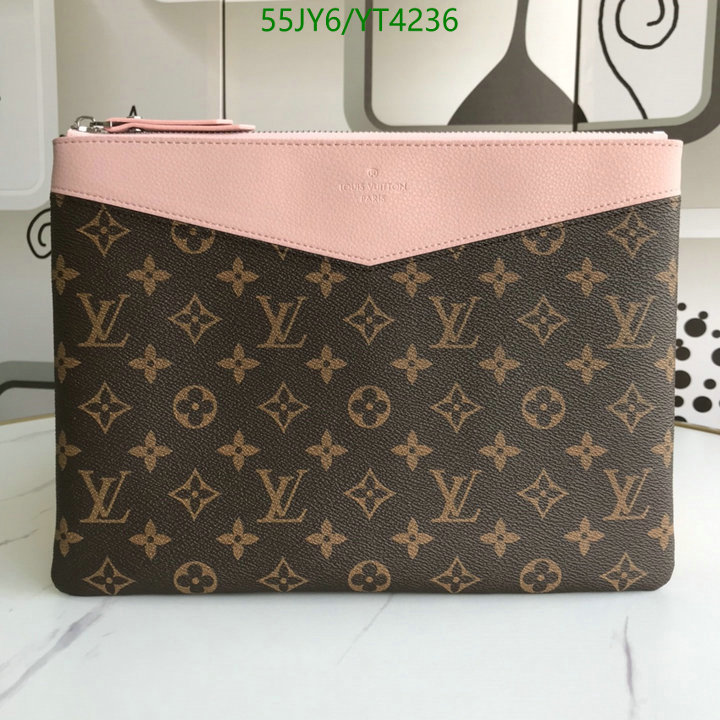 LV Bags-(4A)-Wallet-,Code: YT4236,$: 55USD