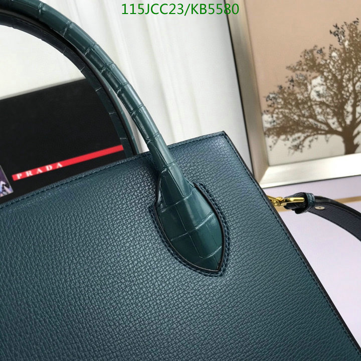 Prada Bag-(4A)-Handbag-,Code: KB5580,$: 115USD