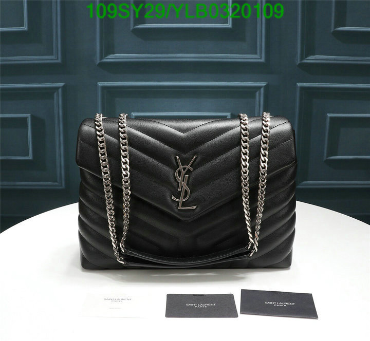 YSL Bag-(4A)-LouLou Series,Code: YLB0320109,$: 109USD