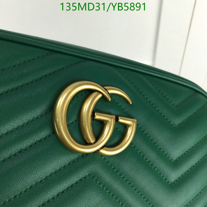 Gucci Bag-(Mirror)-Marmont,Code: YB5891,$: 135USD