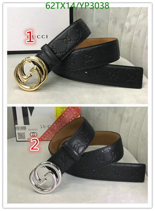 Belts-Gucci, Code: YP3038,$: 62USD