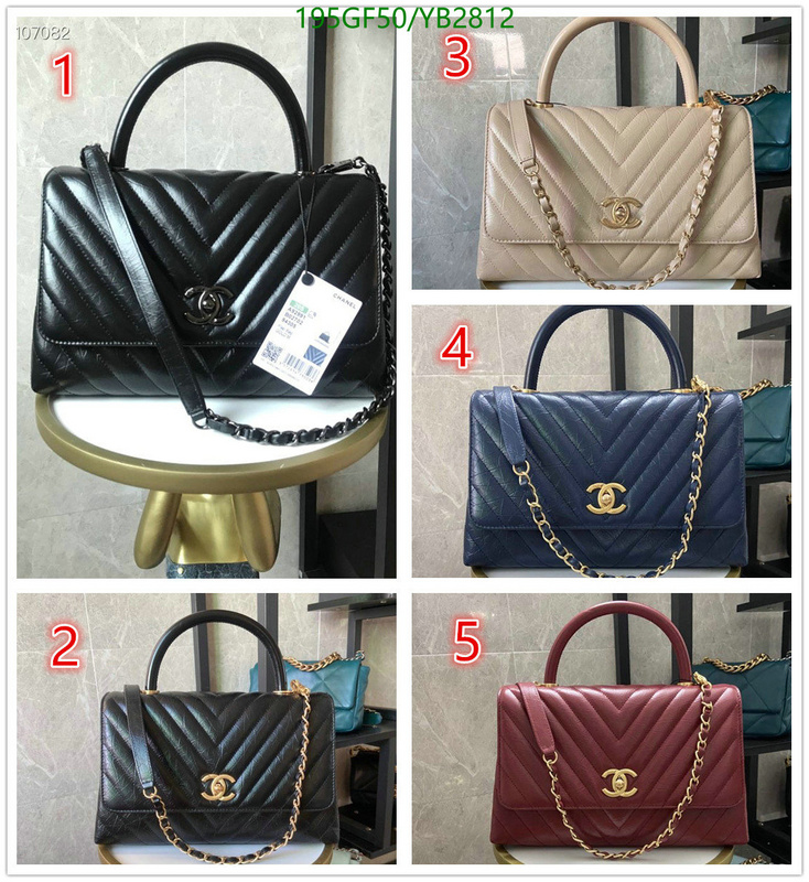 Chanel Bags -(Mirror)-Handbag-,Code: YB2812,$: 195USD