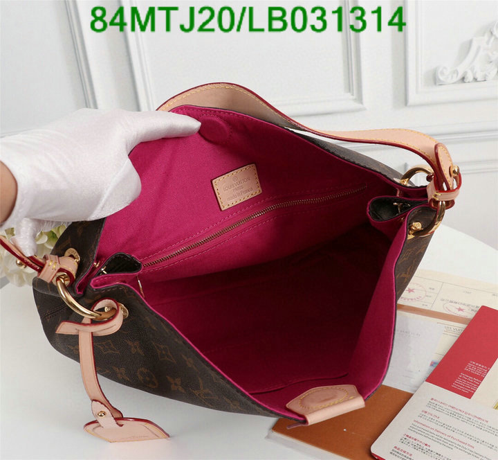 LV Bags-(4A)-Handbag Collection-,Code: LB031314,$: 84USD