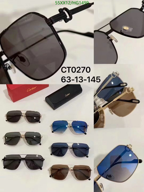 Glasses-Cartier, Code: HG1499,$: 55USD