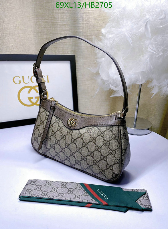 Gucci Bag-(4A)-Handbag-,Code: HB2705,$: 69USD