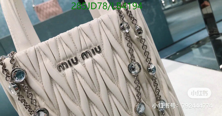 Miu Miu Bag-(Mirror)-Diagonal-,Code: LB4194,$: 285USD