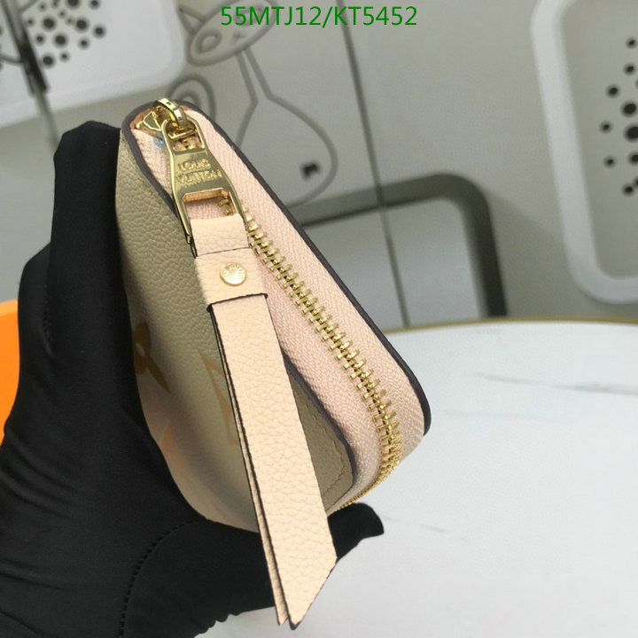 LV Bags-(4A)-Wallet-,Code: KT5452,$: 55USD