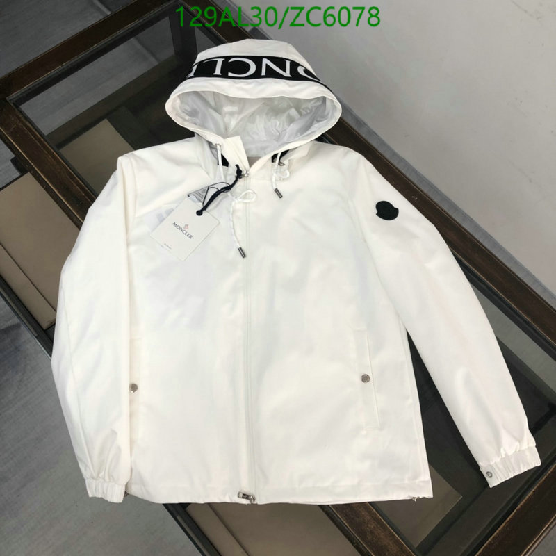 Down jacket Men-Moncler, Code: ZC6078,$: 129USD