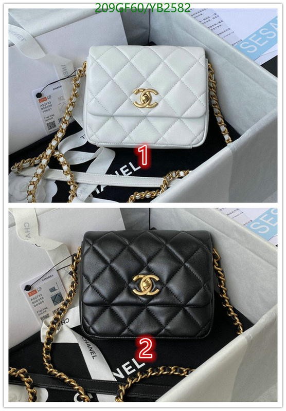 Chanel Bags -(Mirror)-Diagonal-,Code: YB2582,$: 209USD