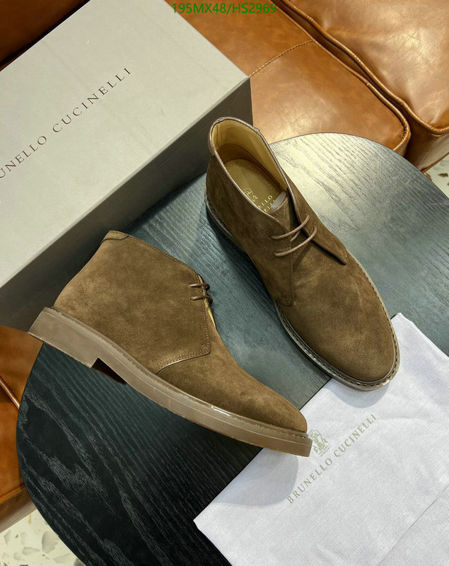 Men shoes-Brunello Cucinelli, Code: HS2969,$: 195USD