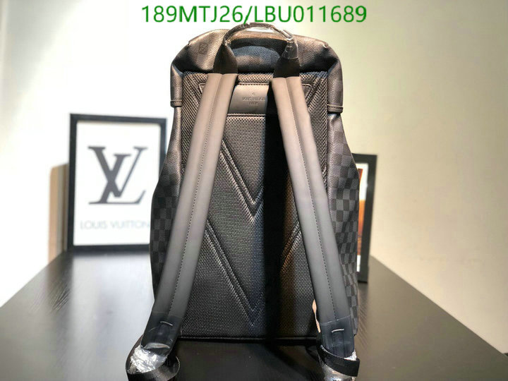 LV Bags-(4A)-Backpack-,Code: LBU011689,$: 189USD