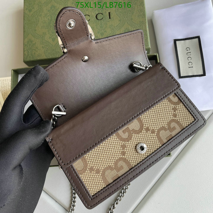 Gucci Bag-(4A)-Dionysus-,Code: LB7616,$: 75USD