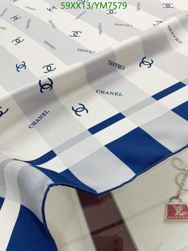 Scarf-Chanel, Code: YM7579,$: 59USD