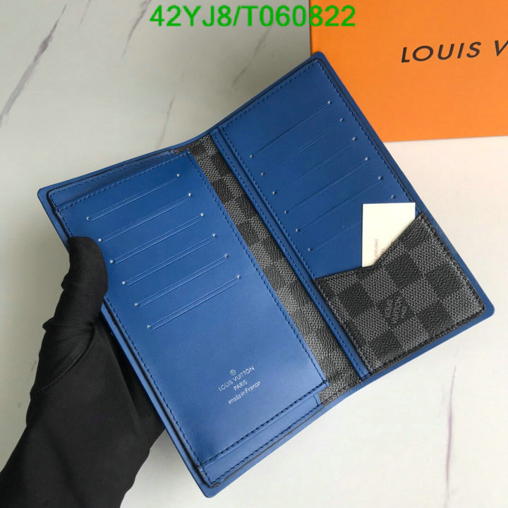 LV Bags-(4A)-Wallet-,Code: T060822,$: 42USD