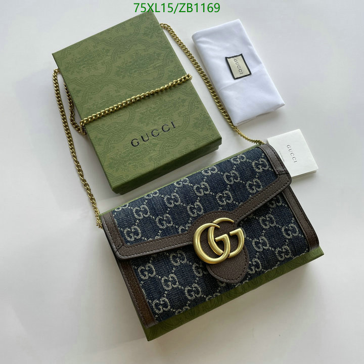 Gucci Bag-(4A)-Marmont,Code: ZB1169,$: 75USD