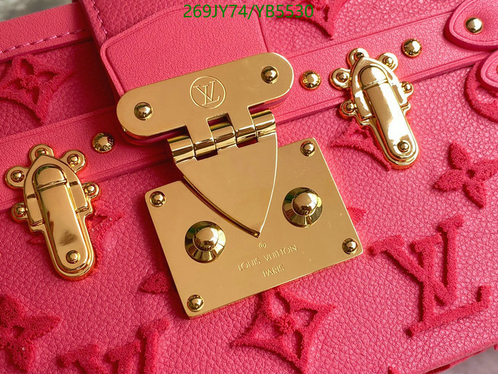 LV Bags-(Mirror)-Petite Malle-,Code: YB5530,$: 269USD