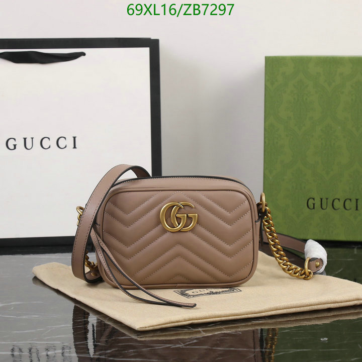 Gucci Bag-(4A)-Marmont,Code: ZB7297,$: 69USD