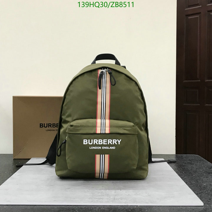 Burberry Bag-(4A)-Backpack-,Code: ZB8511,$: 139USD