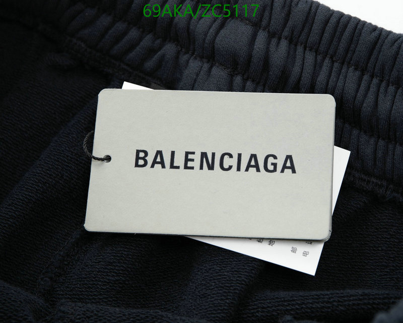 Clothing-Balenciaga, Code: ZC5117,$: 69USD