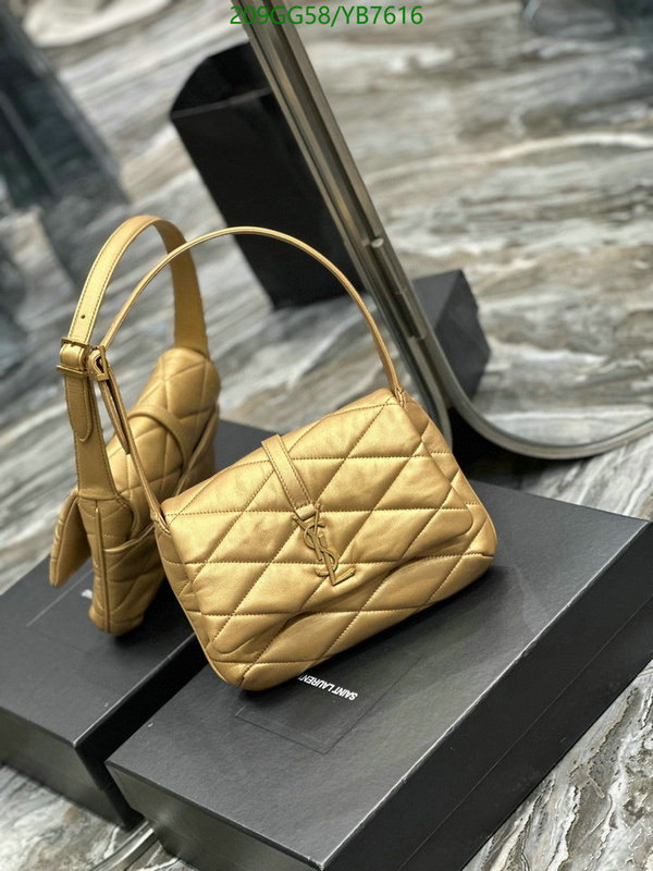 YSL Bag-(Mirror)-Handbag-,Code: YB7616,$: 209USD