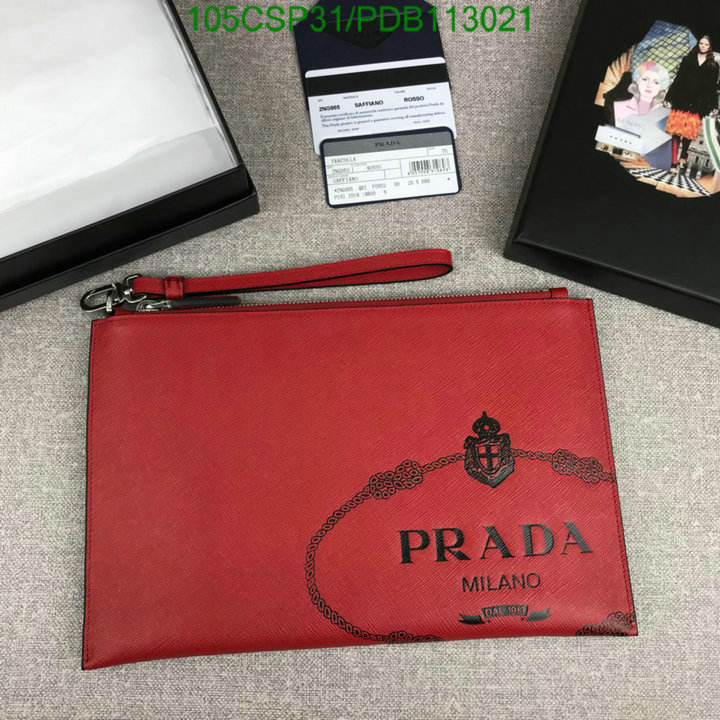 Prada Bag-(Mirror)-Clutch-,Code: PDB113021,$: 105USD