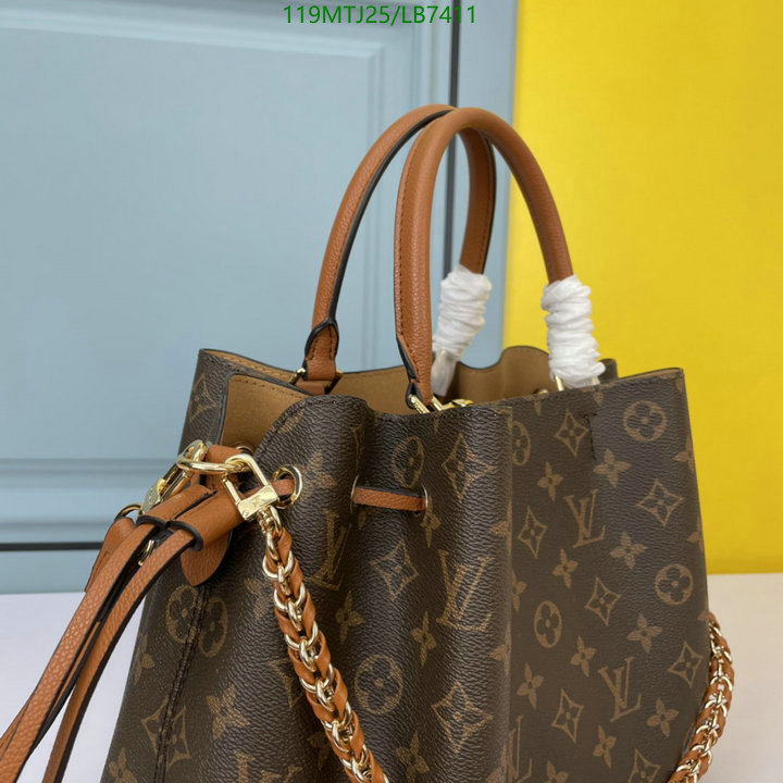 LV Bags-(4A)-Handbag Collection-,Code: LB7411,$: 119USD