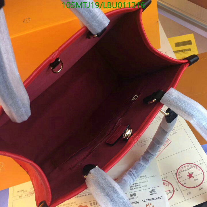 LV Bags-(4A)-Handbag Collection-,Code: LBU011316,$: 105USD