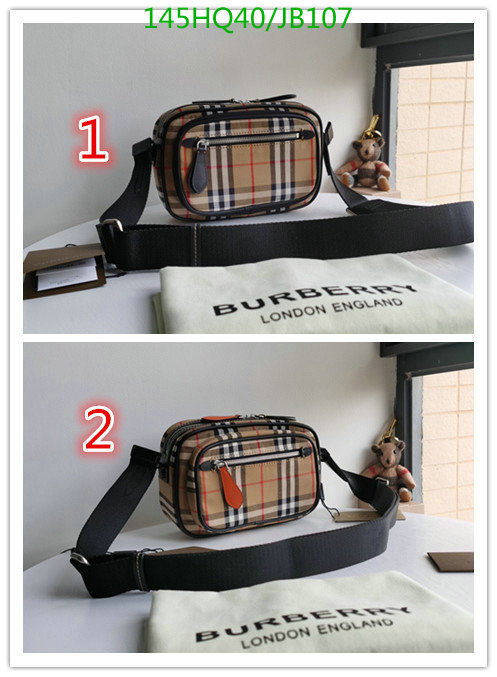 Burberry Bag-(Mirror)-Diagonal-,Code: JB107,$: 145USD